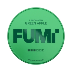 Woreczki nikotynowe FUMI 8mg – Green Apple Strong Snus AKCYZA