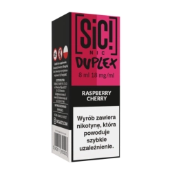 Liquid SIC! NIC 8ml 18mg Raspberry Cherry – Duplex