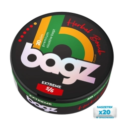 Woreczki nikotynowe BAGZ Herbal Bomb 5/6 20mg Snus AKCYZA