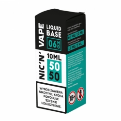 Baza Shot NIC’N’VAPE 10ml 50/50 6mg