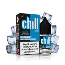 Liquid Chill Out Salt 20mg 10ml Mentol No Sugar Ice