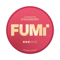 Woreczki nikotynowe FUMI 8mg – Tangy Strawberry Strong Snus AKCYZA