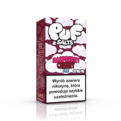 Liquid PUF Salts 20mg 8ml Raspberry Cherry Ice