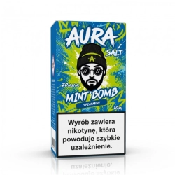 Liquid Aura Salt 20mg 10ml Mint Bomb