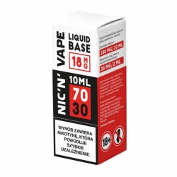 Baza Shot NIC’N’VAPE 10ml 70/30 18mg