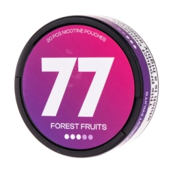 Woreczki nikotynowe 77 SLIM 10.4mg – Forest Fruits AKCYZA