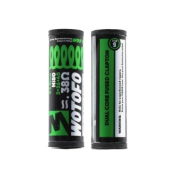 DIY – WOTOFO Grzałki Dual Core Fused Clapton 3mm 0.38 Ohm (5szt.)