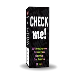 Longfill Aromat CHECK me! 8/10ml Winogron Limetka Guma Do Żucia