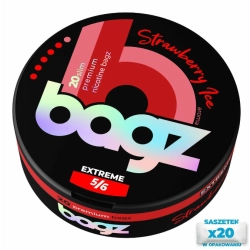 Woreczki nikotynowe BAGZ Strawberry Ice 5/6 20mg Snus AKCYZA
