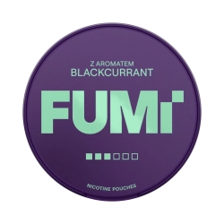Woreczki nikotynowe FUMI 8mg – Blackcurrant Strong Snus AKCYZA