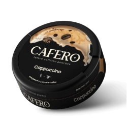 Woreczki kofeinowe CAFERO 80mg – Cappucino Snus Woreczki kofeinowe CAFERO 80mg – Cappucino Snus