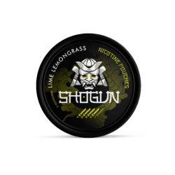Woreczki nikotynowe SHOGUN Lime Lemongrass 15mg Snus AKCYZA