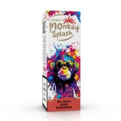 Longfill Aromat Monkey Splash 8/10ml Mix Jabłko Guawa Brzoskwinia