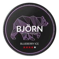 Woreczki nikotynowe Bjorn 18mg – Blueberry Ice Snus AKCYZA