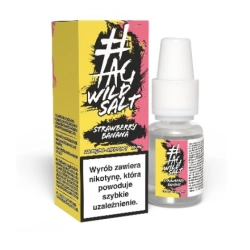 Liquid #TAG Wild Salt 10ml 20mg Strawberry Banan