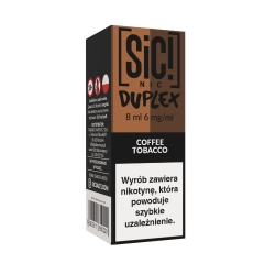 Liquid SIC! NIC 8ml 6mg Coffee Tobacco – Duplex