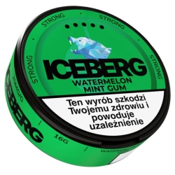 Woreczki nikotynowe ICEBERG 20mg – Watermelon Mint Gum Snus AKCYZA