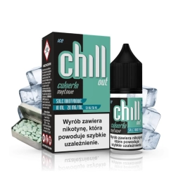 Liquid Chill Out Salt 20mg 10ml Cukierki Miętowe Ice