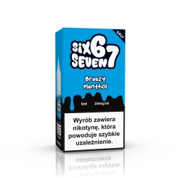 Liquid Six Seven 67 Salt 20mg 8ml Breezy Menthol