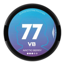 Woreczki nikotynowe 77 VB SLIM 10.4mg – Arctic Berry Snus AKCYZA