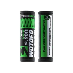 DIY – WOTOFO Grzałki Dual Core Fused Clapton 3mm 0.90 Ohm (10szt.)