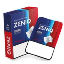 Listki Nikotynowe ZENIQ – Strawberry Ice 2mg AKCYZA