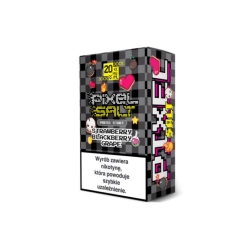 Liquid Pixel Salt 10ml 20mg Strawberry Blackberry Grape