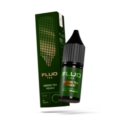 Liquid Fluo Salt Tea 20mg 10ml Green Tea Peach