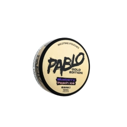 Woreczki nikotynowe PABLO Gold 20mg – Blueberry Peach Ice Snus AKCYZA