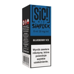 Liquid SIC! NIC 8ml 18mg Blueberry Ice – Simplex