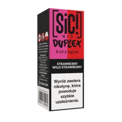 Liquid SIC! NIC 8ml 6mg Strawberry Wild Strawberry – Duplex