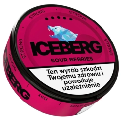 Woreczki nikotynowe ICEBERG 20mg – Sour Berries Snus AKCYZA