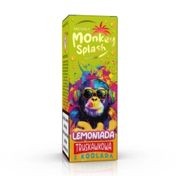 Liquid Monkey Splash 10ml 20mg Lemoniada Truskawkowa z Kooladą
