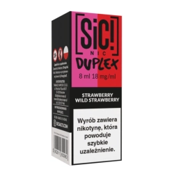 Liquid SIC! NIC 8ml 18mg Strawberry Wild Strawberry – Duplex