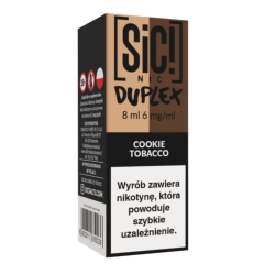Liquid SIC! NIC 8ml 6mg Cookie Tobacco – Duplex