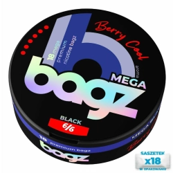 Woreczki nikotynowe BAGZ Berry Cool 6/6 20mg Snus AKCYZA