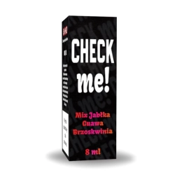 Longfill Aromat CHECK me! 8/10ml Mix Jabłka Guawa Brzoskwinia