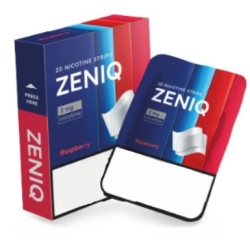 Listki Nikotynowe ZENIQ – Raspberry Ice 2mg AKCYZA