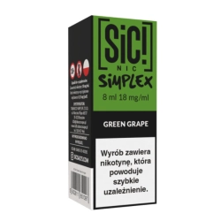 Liquid SIC! NIC 8ml 18mg Green Grape Ice – Simplex