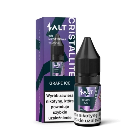 Liquid Cristallite Salt 20mg 10ml Grape Ice