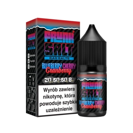 Liquid Frunk Salt 20mg 8ml Blueberry Cherry Cranberry