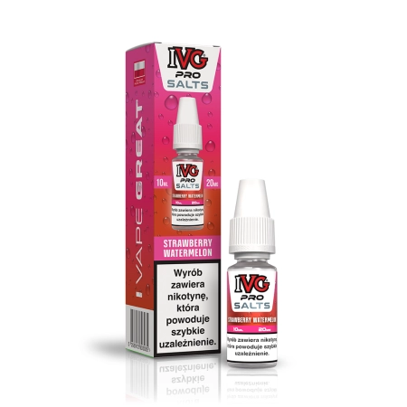 Liquid IVG Pro Salts 20mg 10ml Strawberry Watermelon