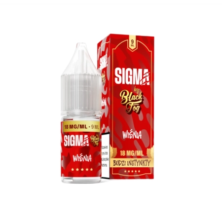 Liquid Sigma by Black Fog 18mg 9ml Wiśnia