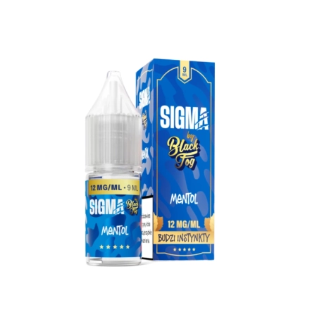 Liquid Sigma by Black Fog 12mg 9ml Mentol