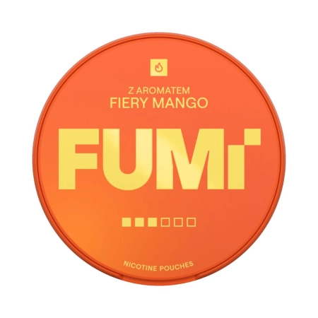 Woreczki nikotynowe FUMI 8mg – Fiery Mango Strong Snus AKCYZA