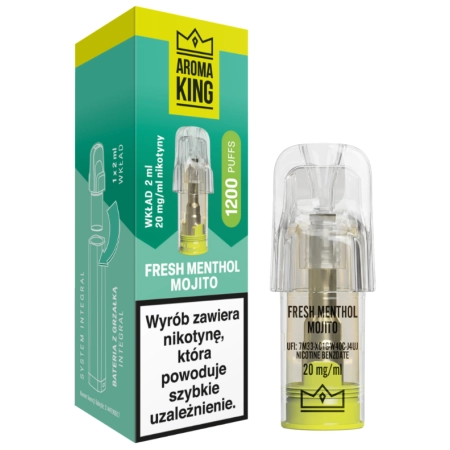 Wkład Aroma King 2ml 20mg Integral System Fresh Menthol Mojito