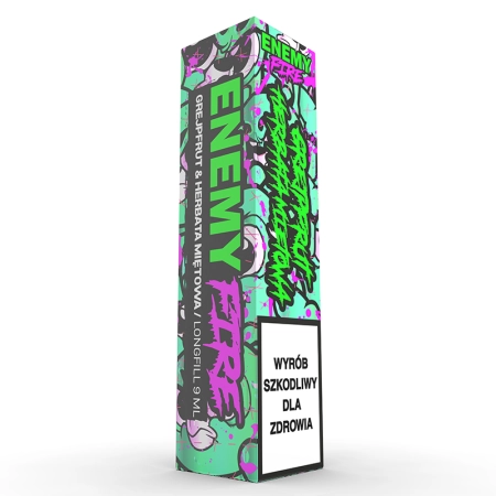 Longfill Aromat Enemy Fire 9/10ml Grejpfrut Herbata Miętowa