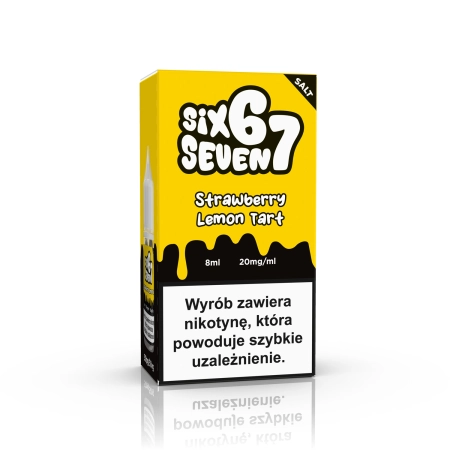 Liquid Six Seven 67 Salt 20mg 8ml Strawberry Lemon Tart