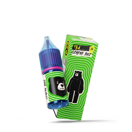 Liquid Go Bears Salt Tea 10ml 20mg Herbata Czarny Bez