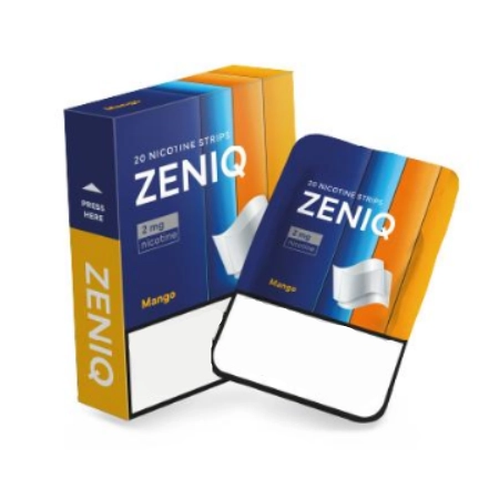 Listki Nikotynowe ZENIQ – Mango Ice 2mg AKCYZA